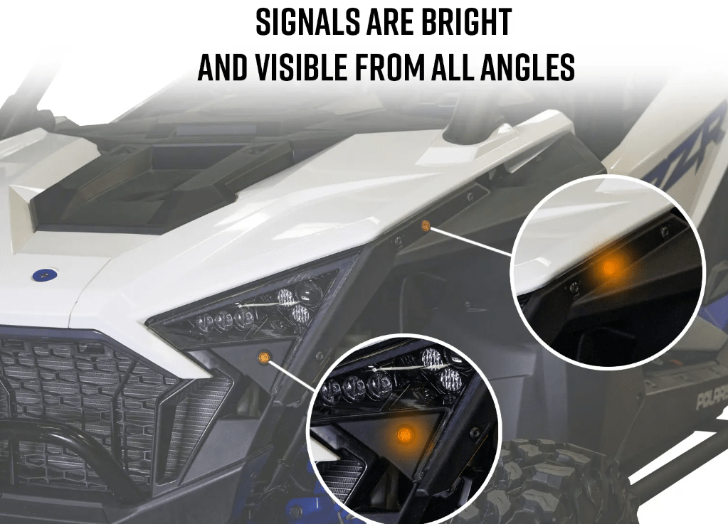 Kawasaki Teryx KRX 1000 Deluxe Plug & Play Turn Signal Kit Offroad