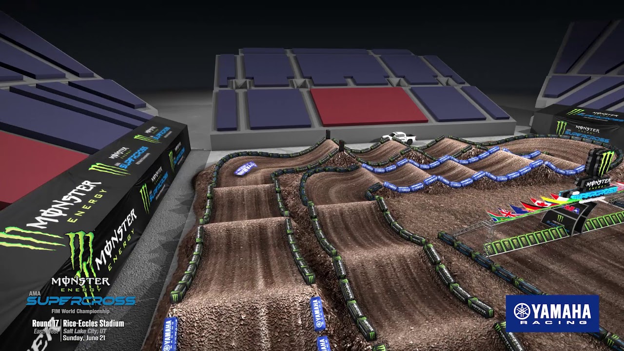 USSX SALT LAKE CITY 2020 Round 17 the BIG FINAL TRACK MAP / 17