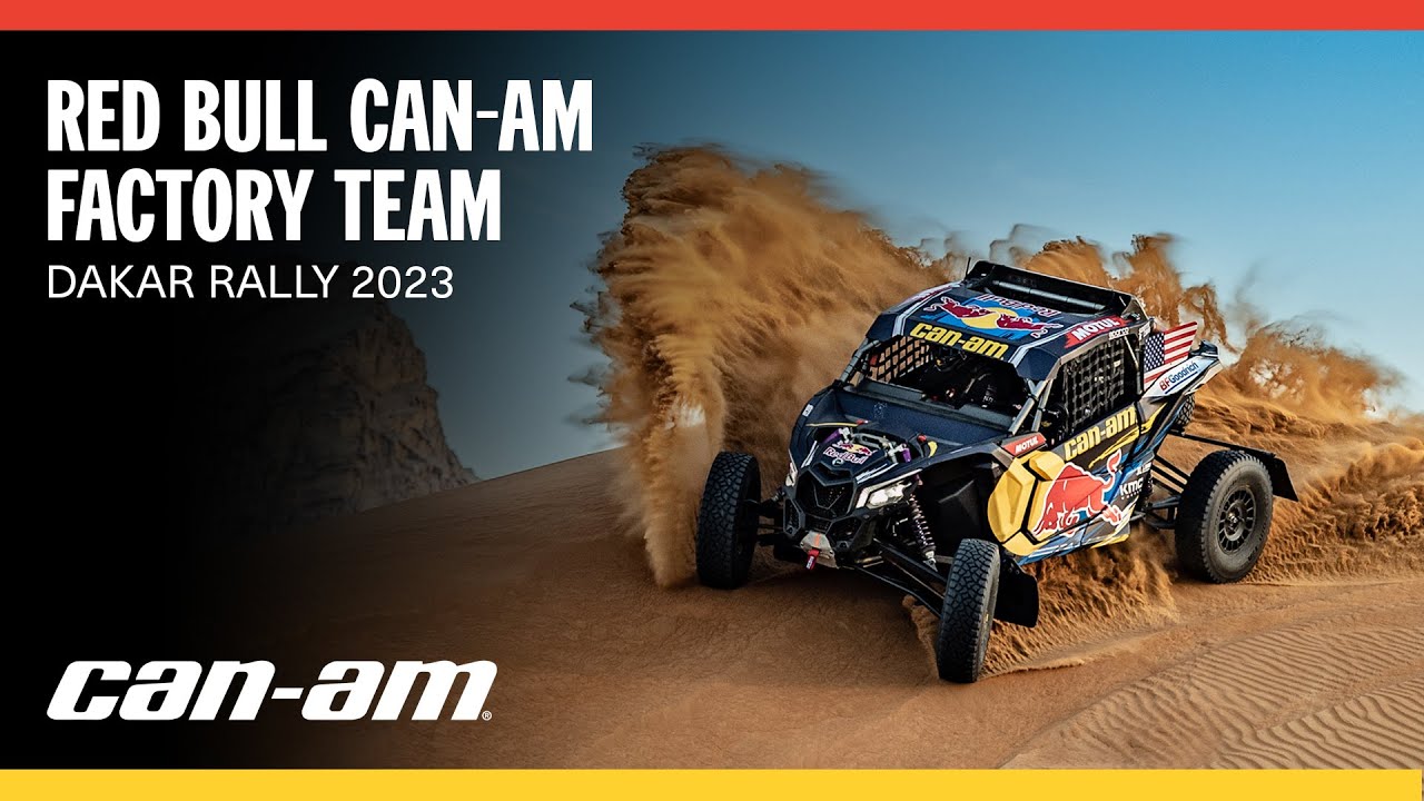 4×4 RED BULL CANAM Factory TEAM 2023 DAKAR 2023!