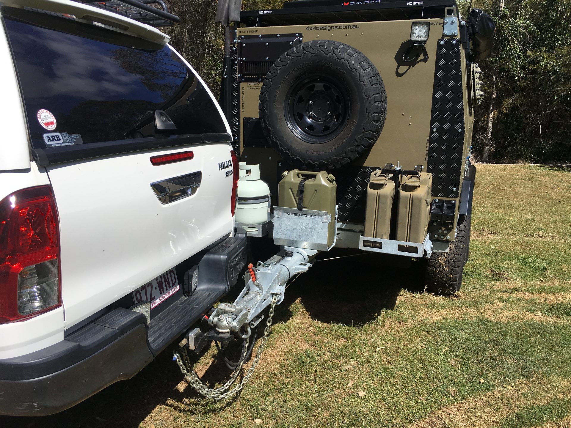 R.A.S.V. Off Road Camper Trailer Off Road Designs