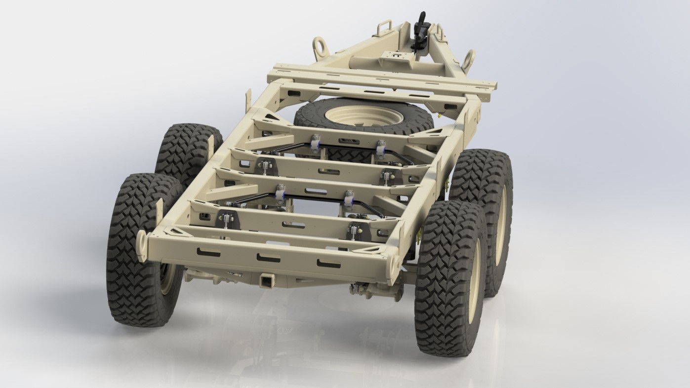 Off Road Designs Coil Spring Off Road Tandem Trailer Chassis