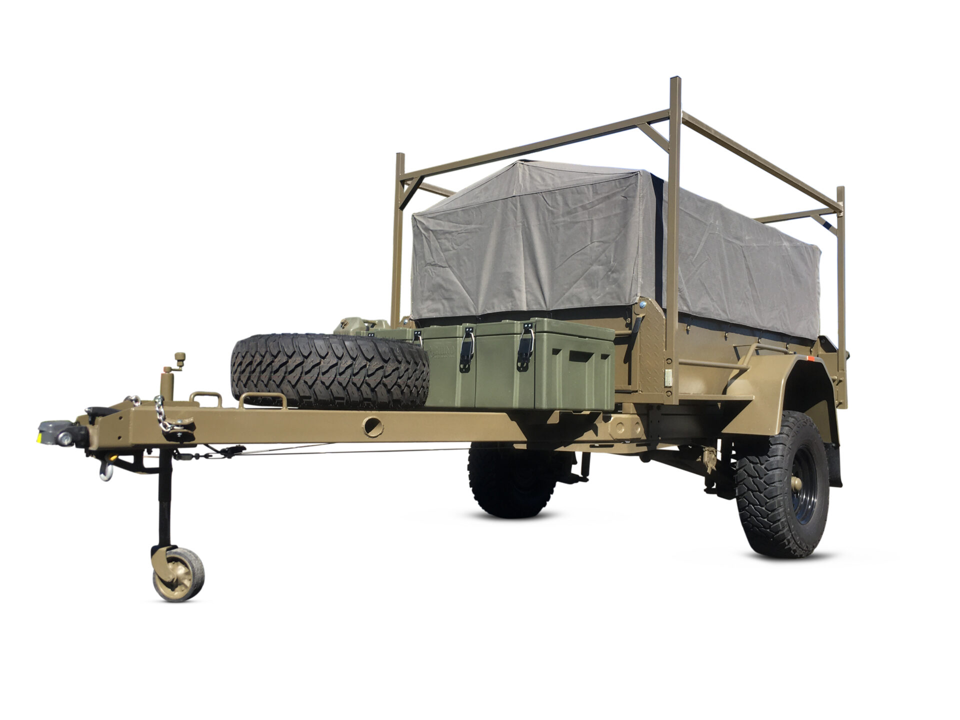 Single Axle Off Road Box Trailer