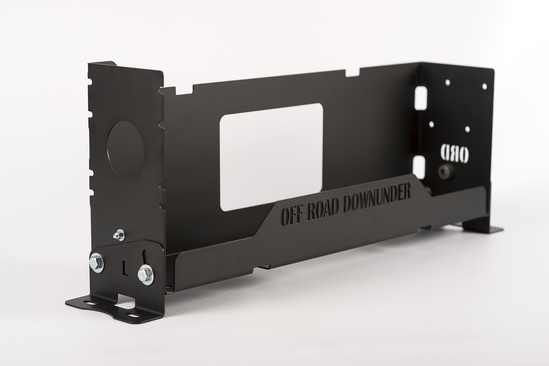 Universal Slimline Battery Tray (behind rear seat option) SKU BTSL100UNI Off Road Downunder