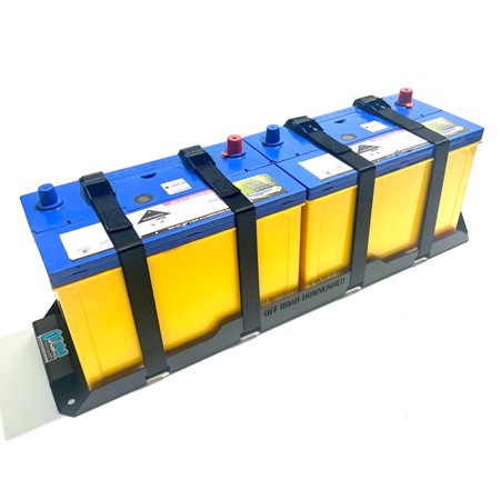 ORD Twin 100Ah Battery Tray - Universal - Off Road Downunder