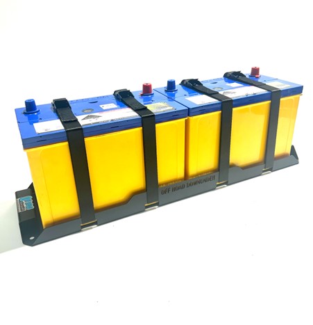 ORD Twin 100Ah Battery Tray - Universal - Off Road Downunder