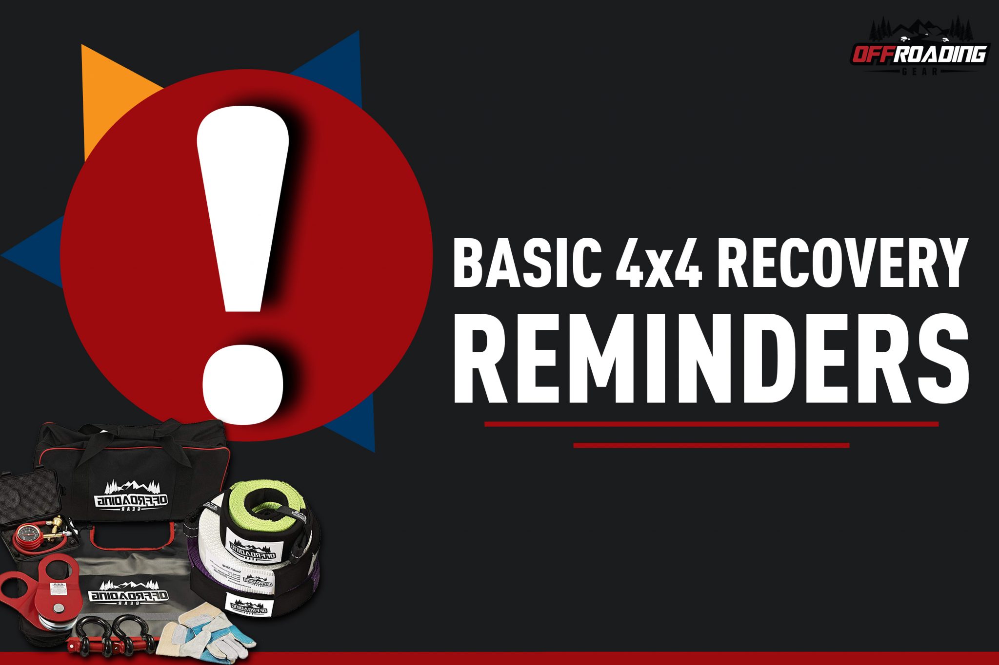 Top 5 4×4 Offroad Recovery Kits Offroading 4×4 Guides & Reviews