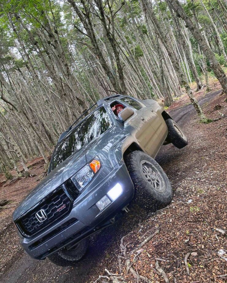 Lifted Honda Ridgeline Off road Build on 3233 Inch Tires + 3" Lift