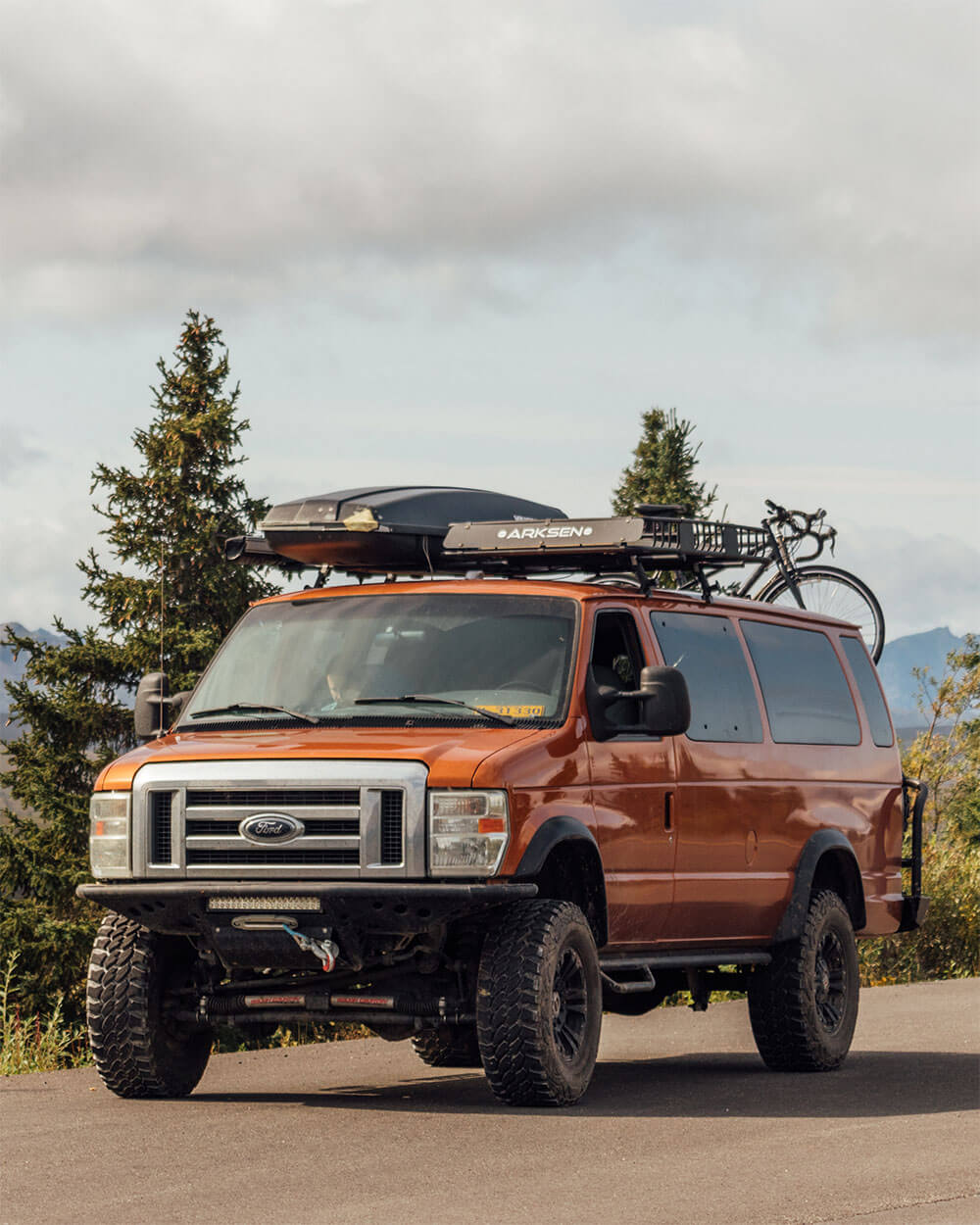 2008 Ford E350 Camper Van Build Always Up for a Good OffRoad