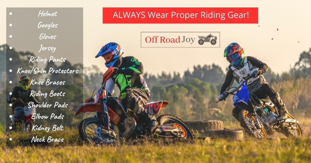 How To Ride a Dirt Bike [beginners complete guide] Off Road Joy