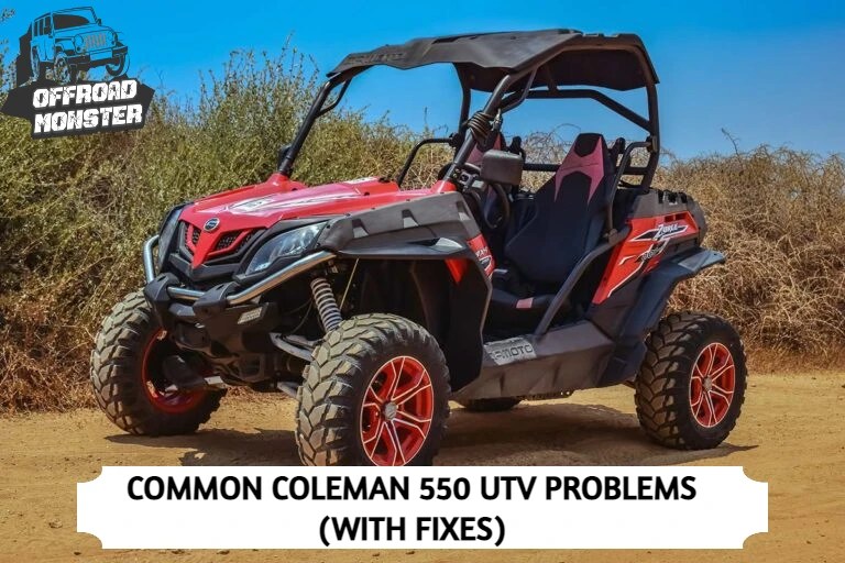 The Common Coleman 550 UTV Problems (With Fixes) - offroadmonsters.com