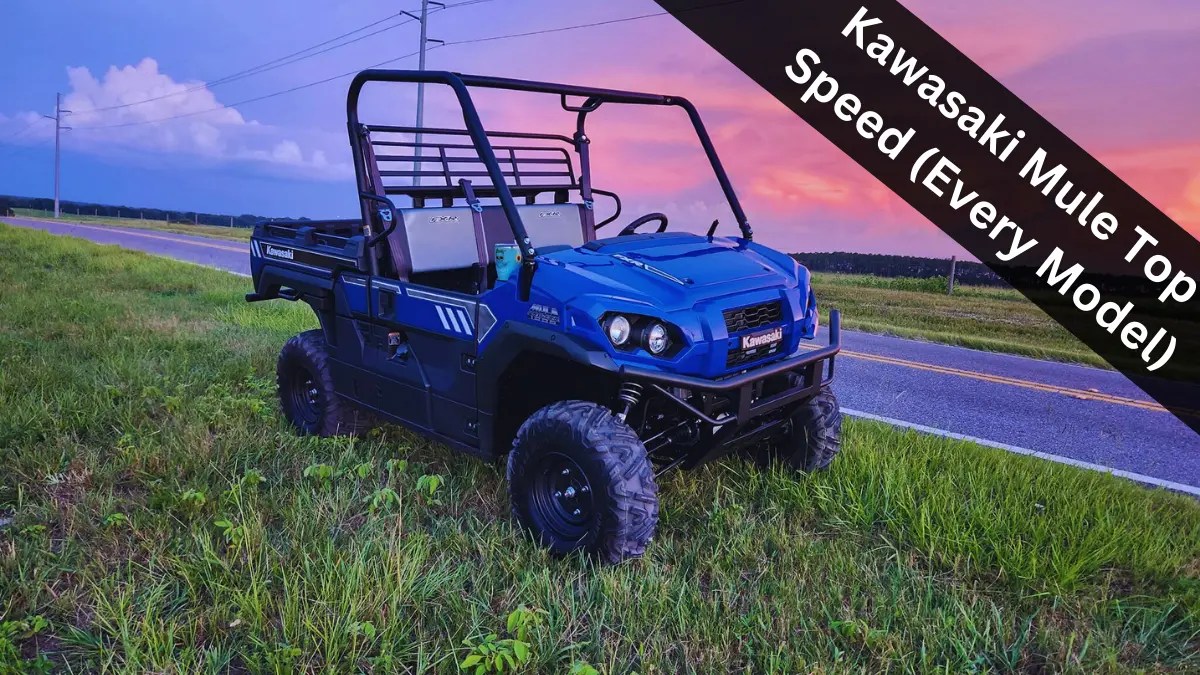 Kawasaki Mule Top Speed Every Model) OffRoad Official