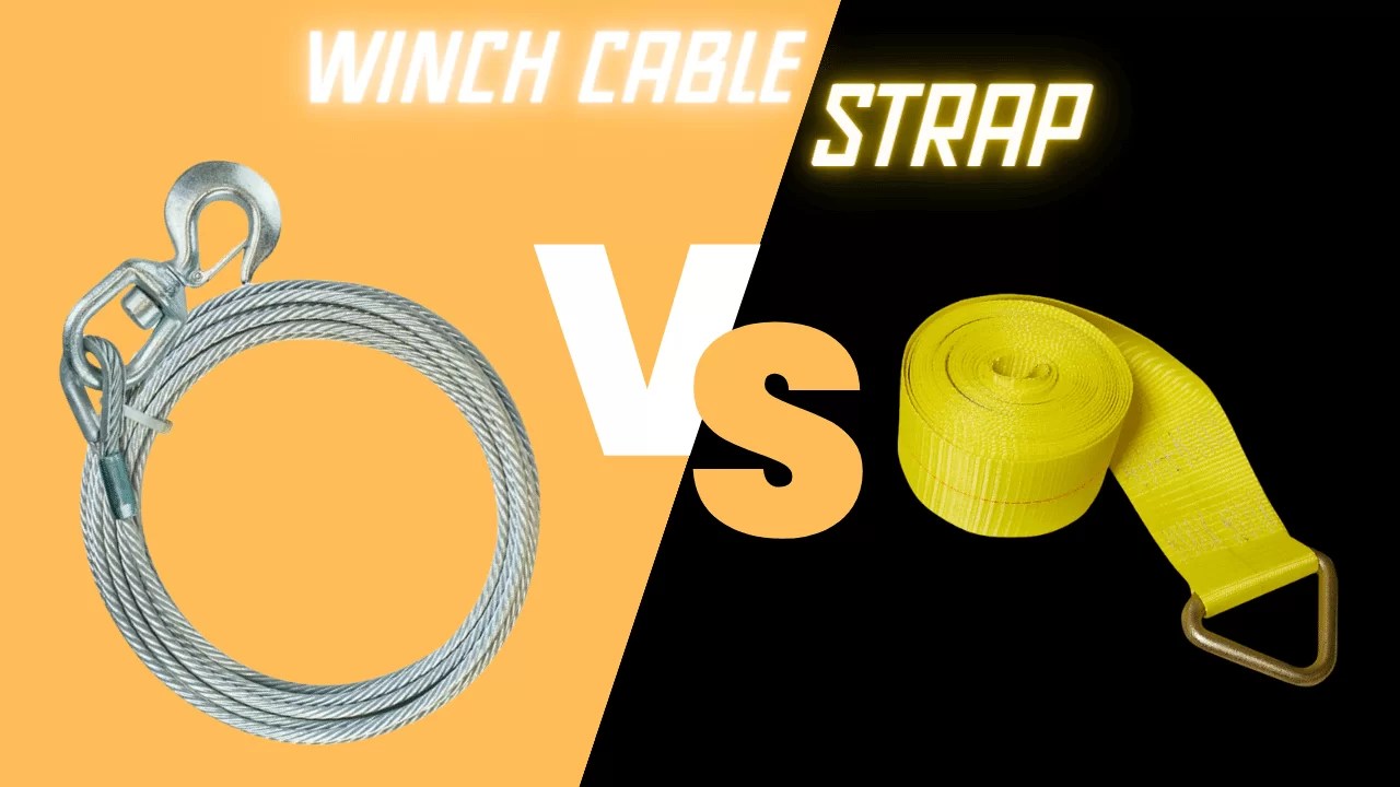 Winch Cable Vs. Strap Choosing The Right Tool For Your Towing And