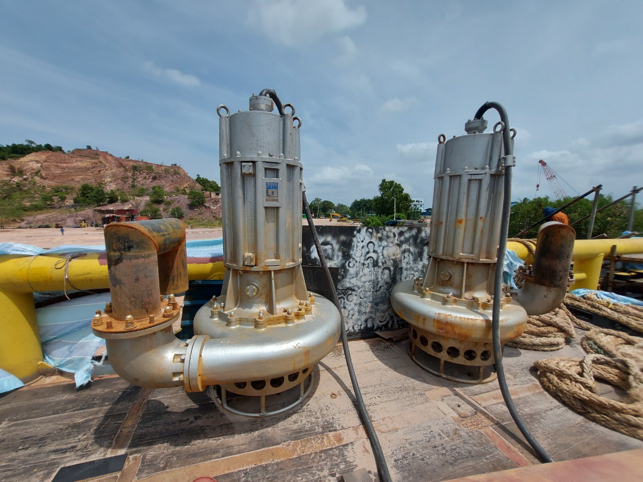 ELECTRIC DRIVEN HIGH VOLUME SUBMERSIBLE DREDGE PUMP Offshore