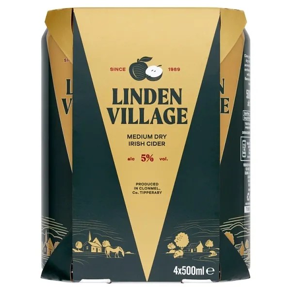 Linden Village Can 4 Pack (500 ml) Off The Bridge