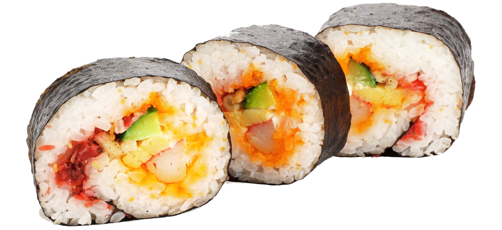 Order sushi online for pickup (530)5445599 at Off the Hook Sushi