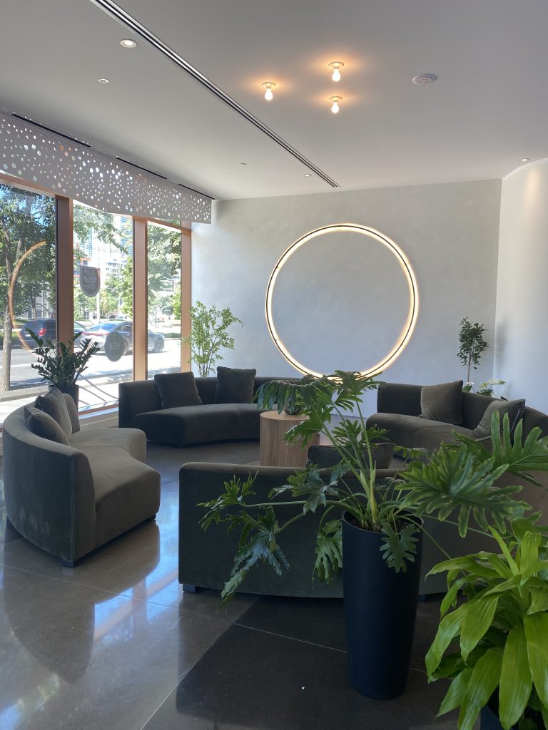 ODEA condo montreal lobby