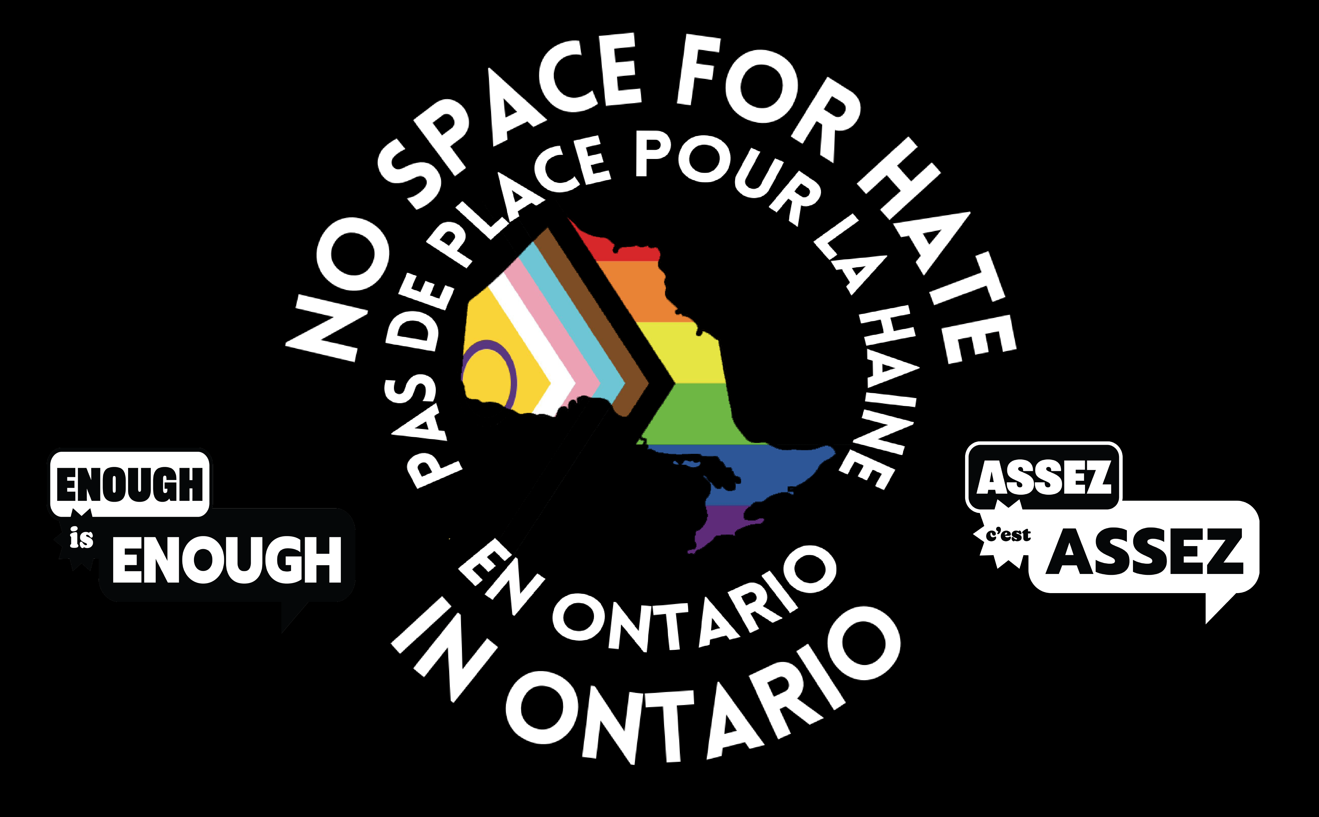 No Space For Hate The Ontario Federation of Labour Blue Coastline