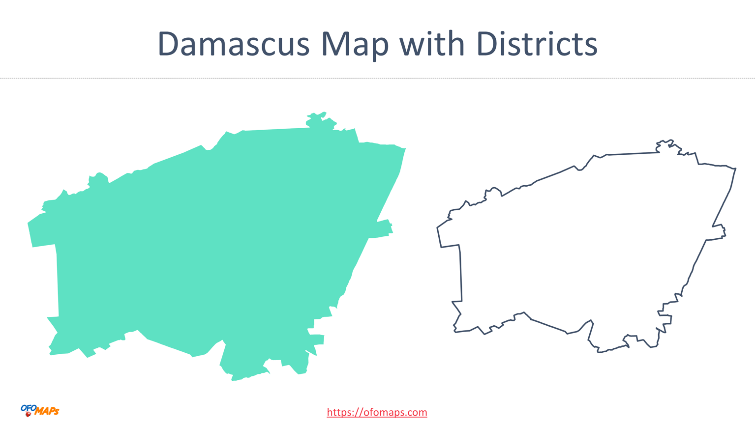 Damascus Israel Map