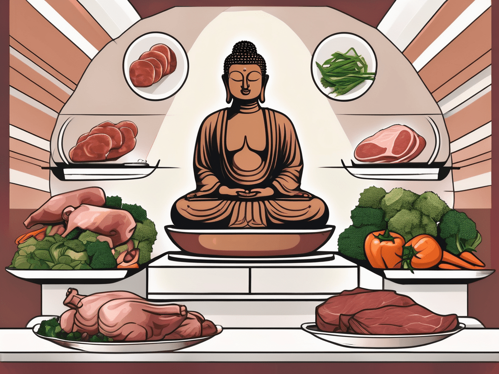 What Does Buddhism Say About Eating Meat? Of One Tree