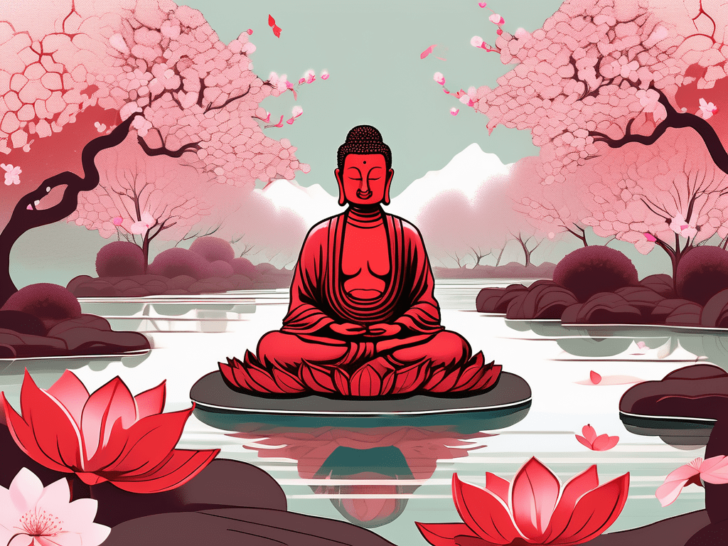 What Does a Red Buddha Mean? 🌿 Of One Tree