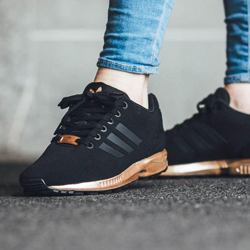 adidas Zx Flux Womens Rose Gold OFour