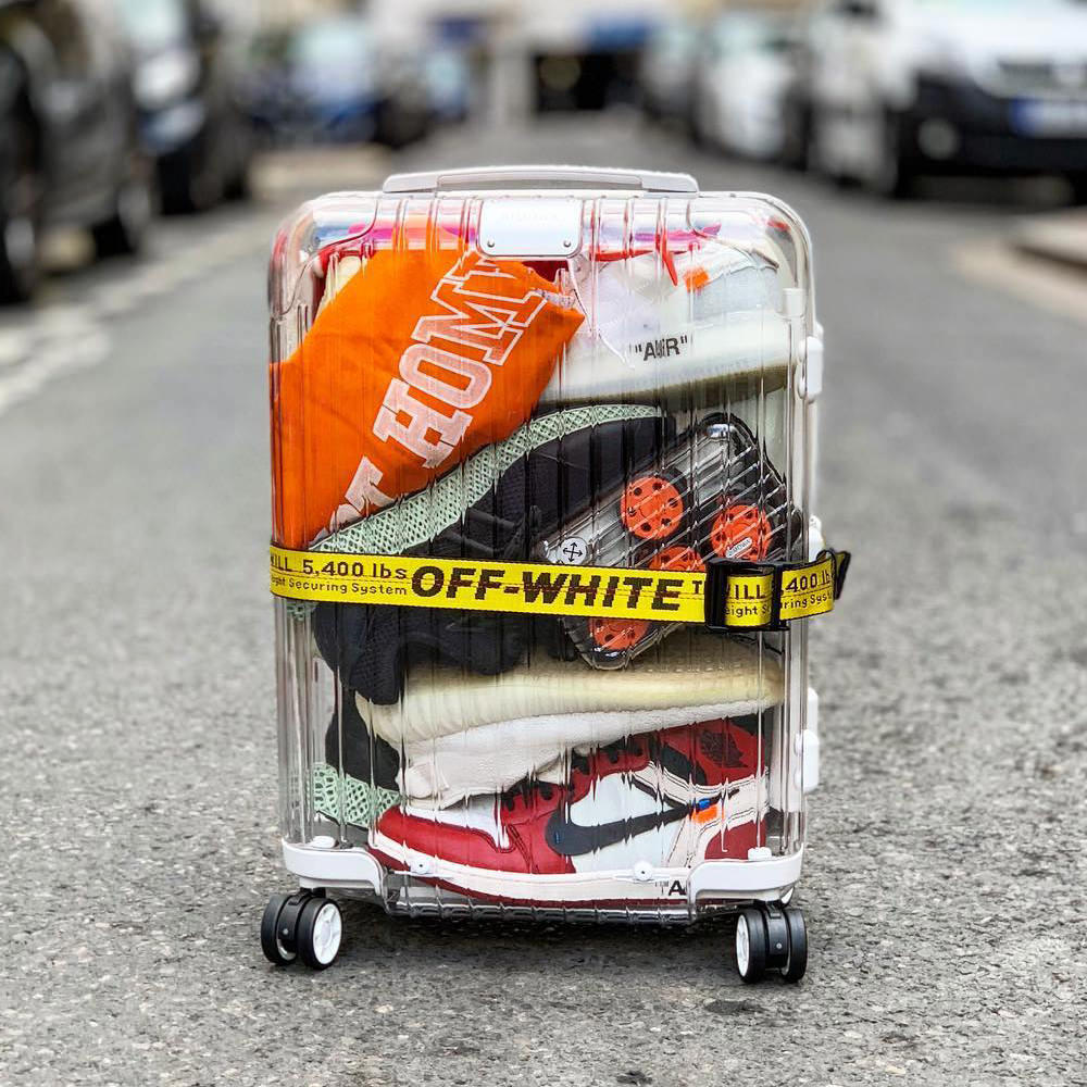 OFFWHITE™ X RIMOWA See Through Suitcase WhiteOFFWHITE™ X RIMOWA See