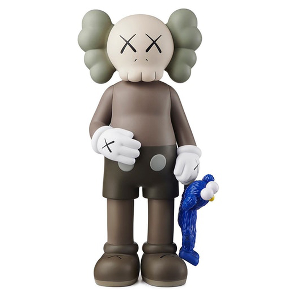 KAWS Share Vinyl Figure Brown OFour