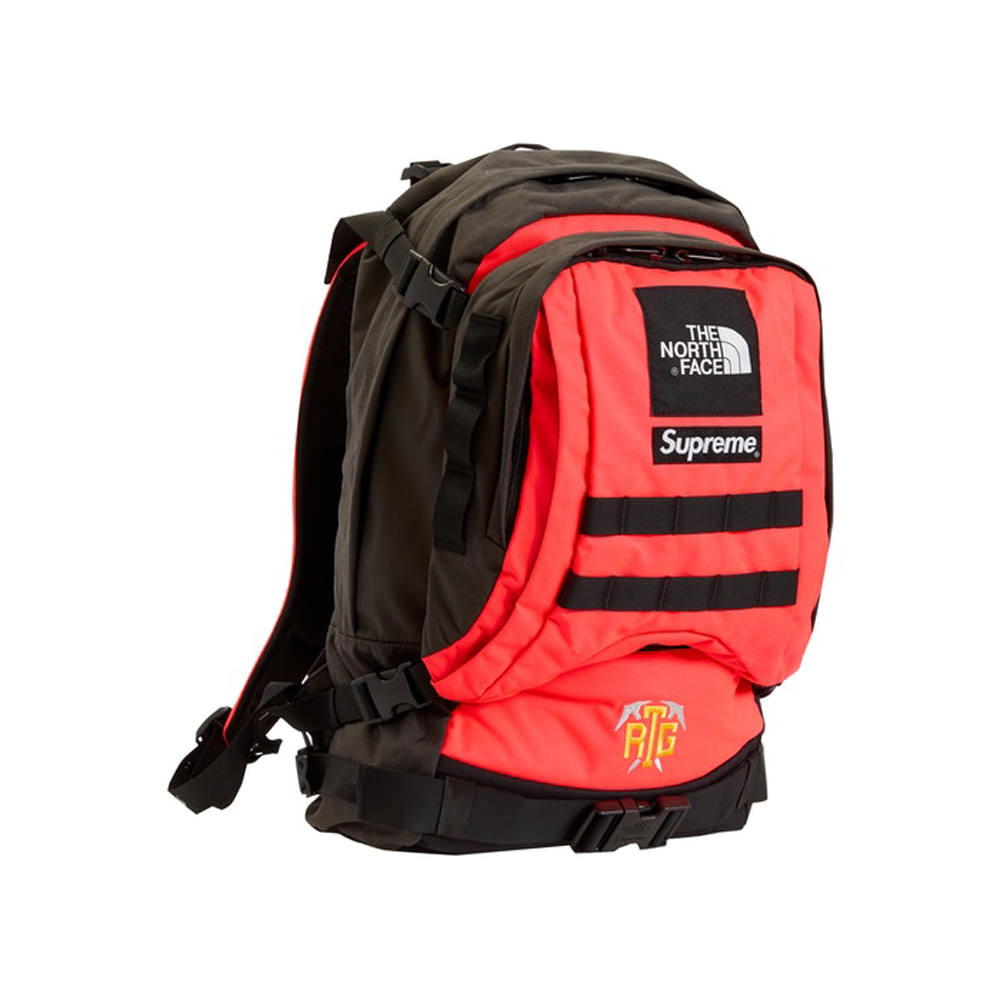 supreme north face backpack red online discount