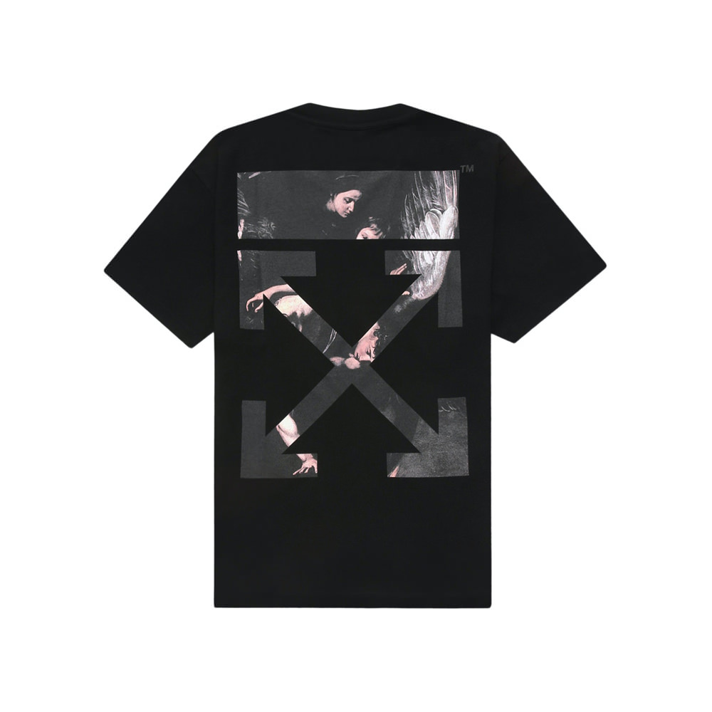 Offwhite Oversized Fit Caravaggio Arrows Tshirt Black/multicolorOffwhite Oversized Fit