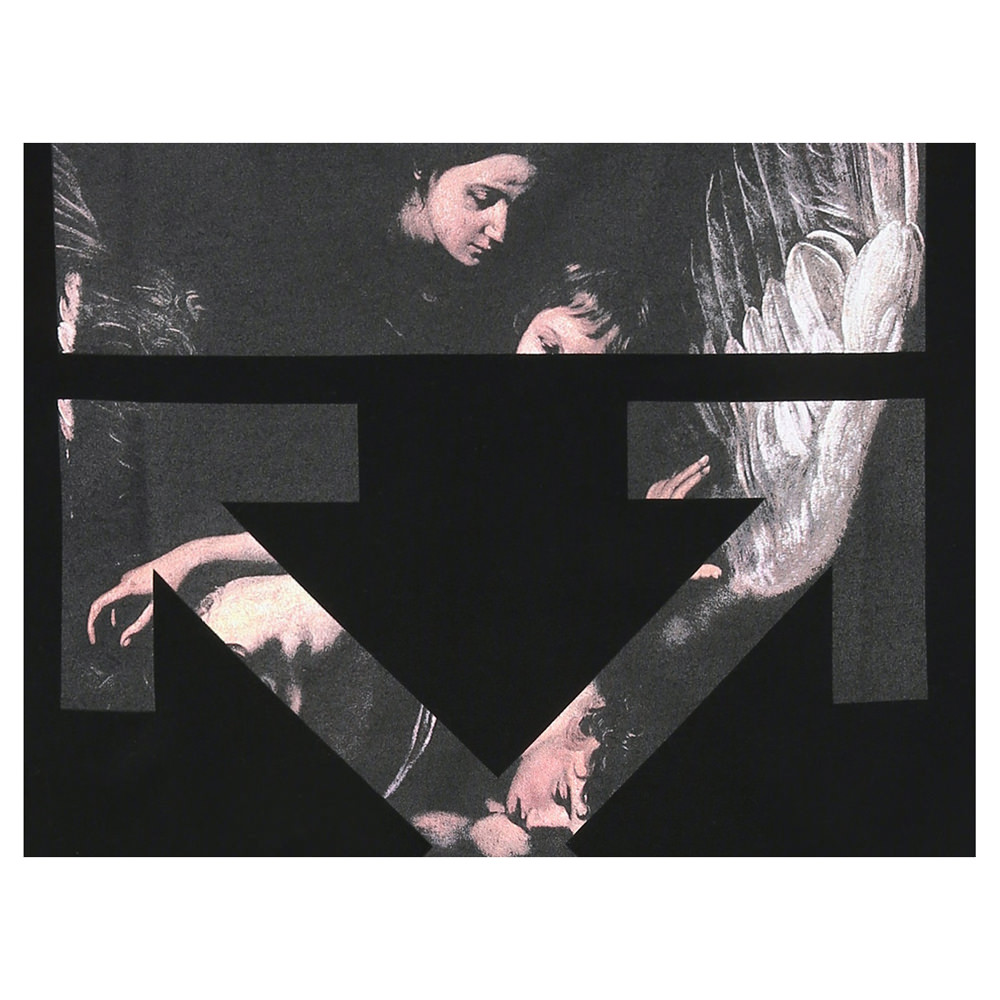 Offwhite Oversized Fit Caravaggio Arrows Tshirt Black/multicolorOffwhite Oversized Fit