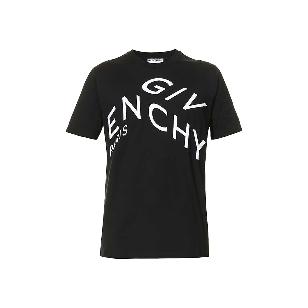 Givenchy Refracted Logoprint Cottonjersey TshirtGivenchy Refracted