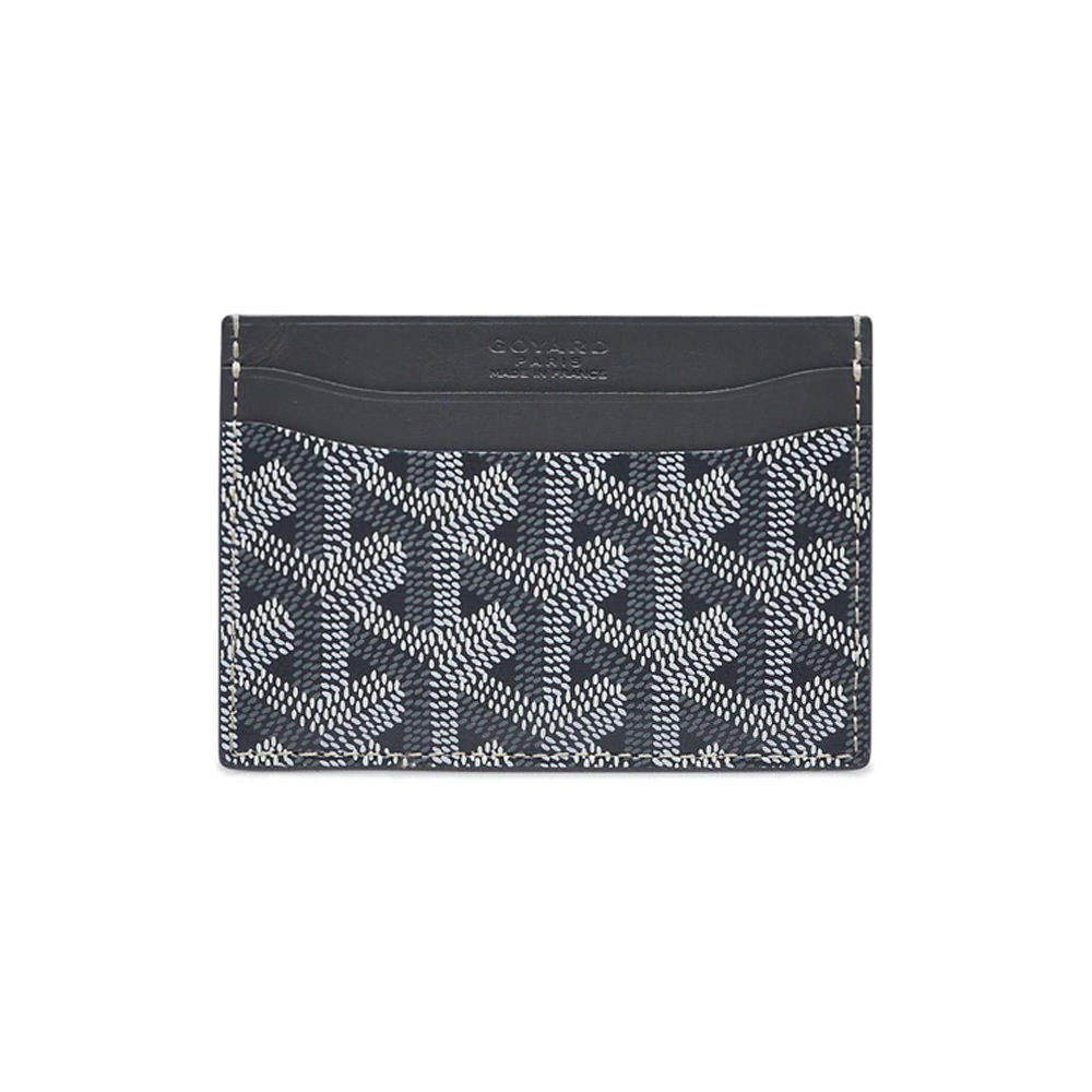 Goyard Card Holder Goyardine GreyGoyard Card Holder Goyardine Grey OFour