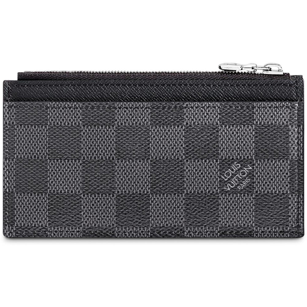 Louis Vuitton Coin Card Holder Damier Graphite Grey/BlackLouis Vuitton