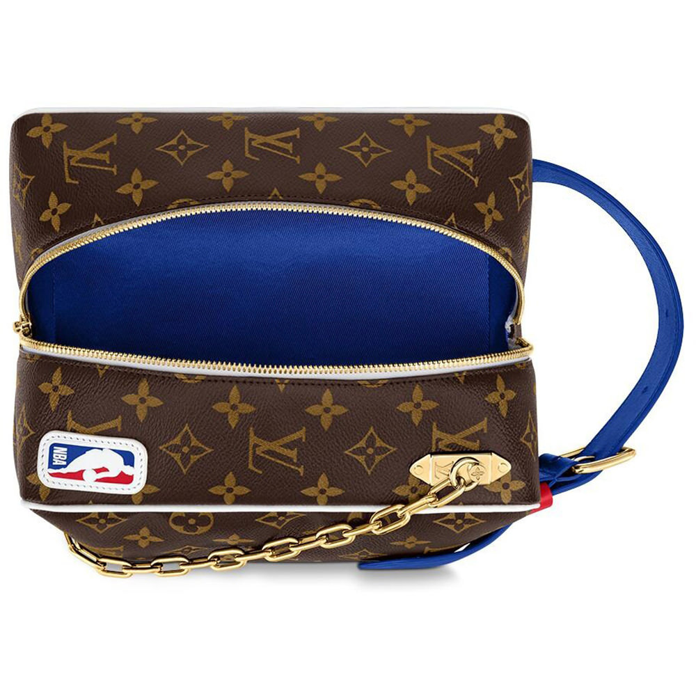 Louis Vuitton Nba Backpack Blue And Gold