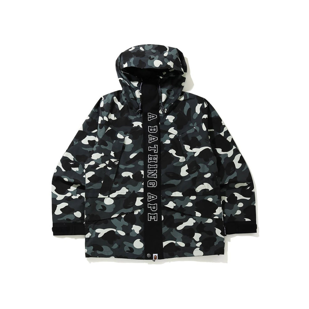 Bape City Camo Snowboard Jacket BlackBape City Camo Snowboard Jacket
