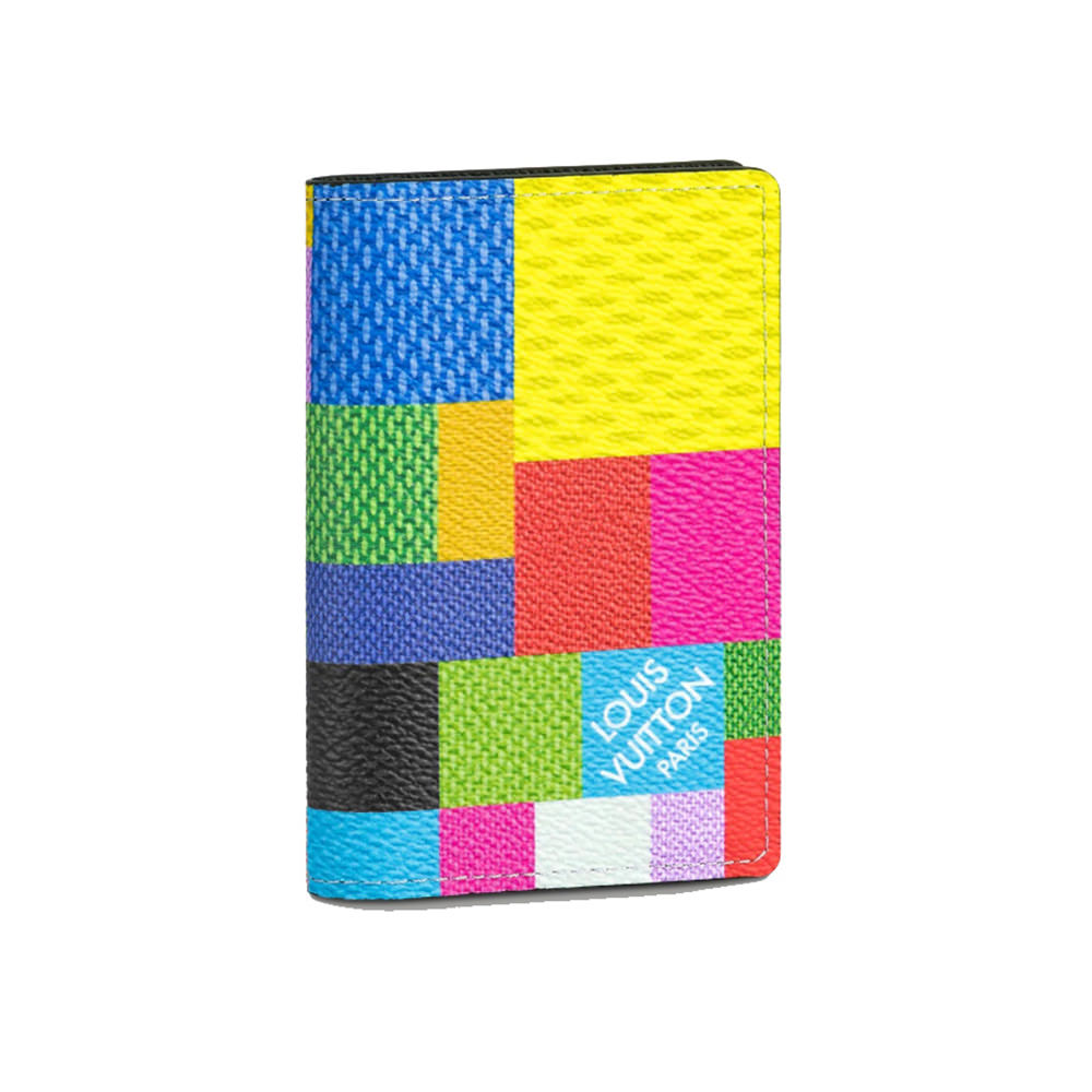 Louis Vuitton Pocket Organizer Multicolor in Coated CanvasLouis Vuitton