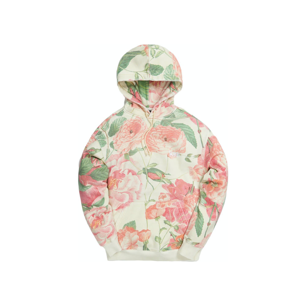 Kith Peony Print Hoodie PinkKith Peony Print Hoodie Pink OFour
