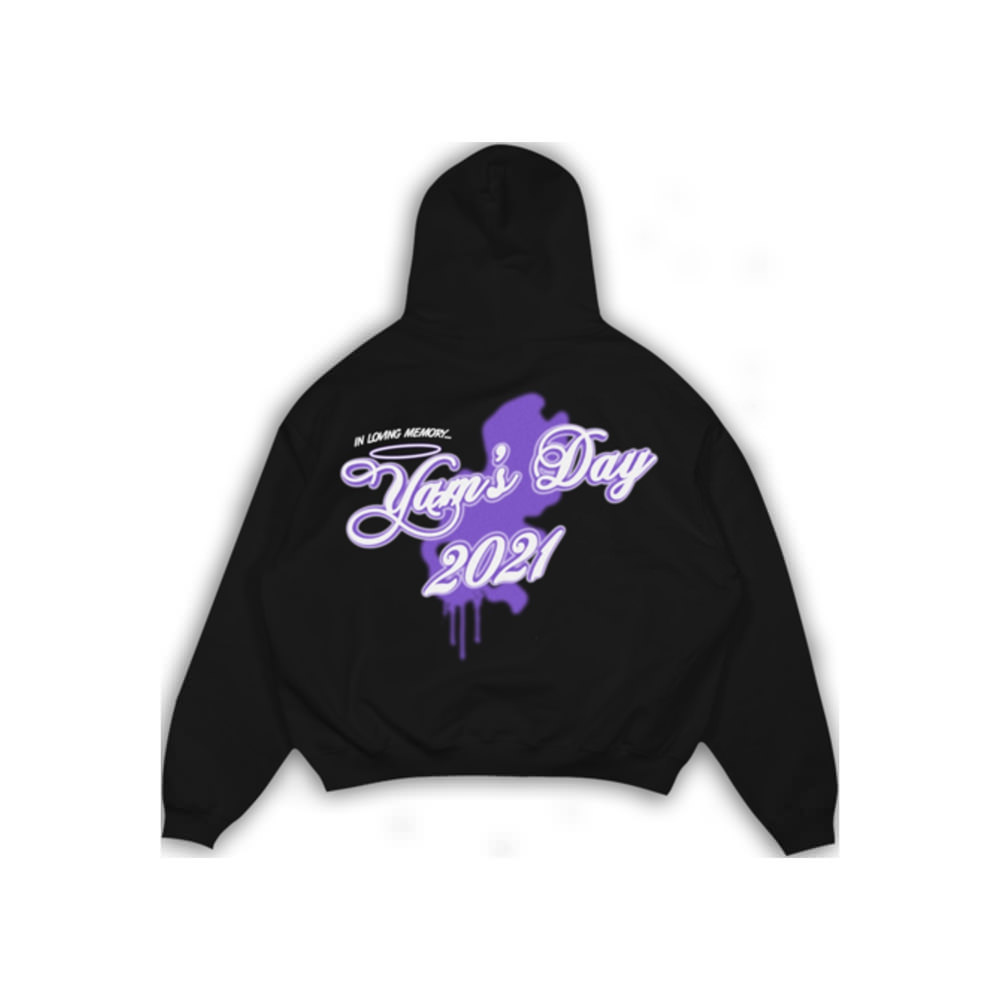 Psychworld Yams Day Loving Memory Hoodie BlackPsychworld Yams Day
