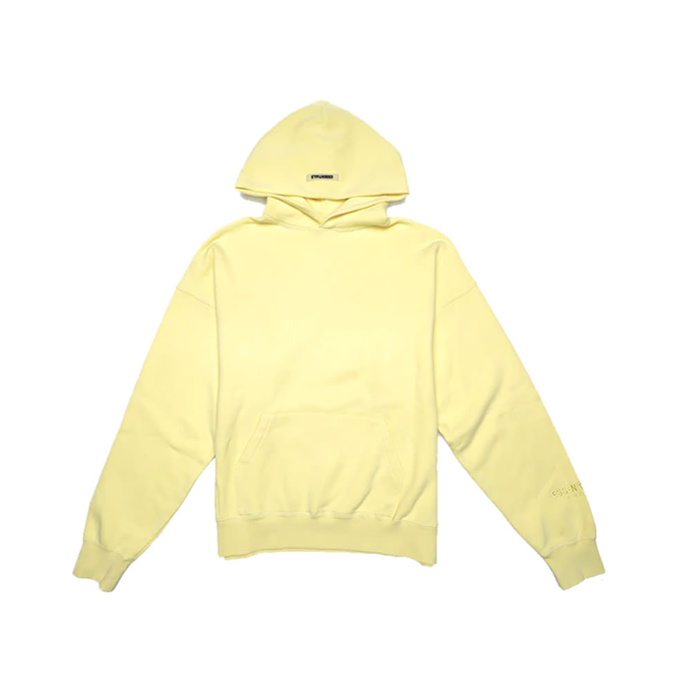 Fear Of God Essentials Lemonade Pullover Hoodie YellowFear Of God