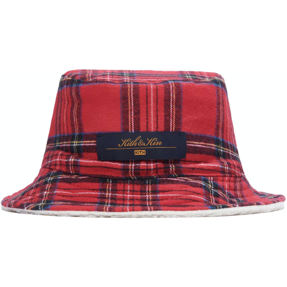 Kith Sutton Bucket Hat Red/MultiKith Sutton Bucket Hat Red/Multi OFour