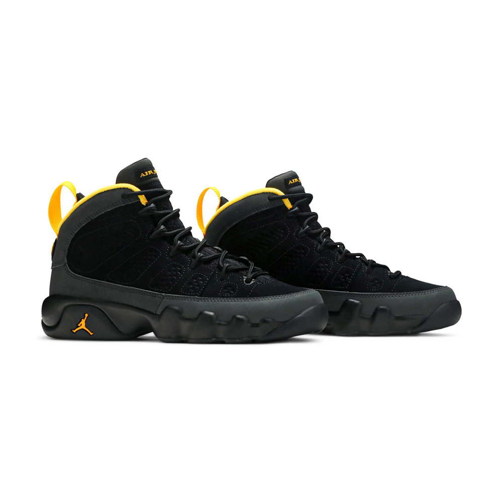 Jordan 9 Retro Dark Charcoal University Gold (GS)Jordan 9 Retro Dark