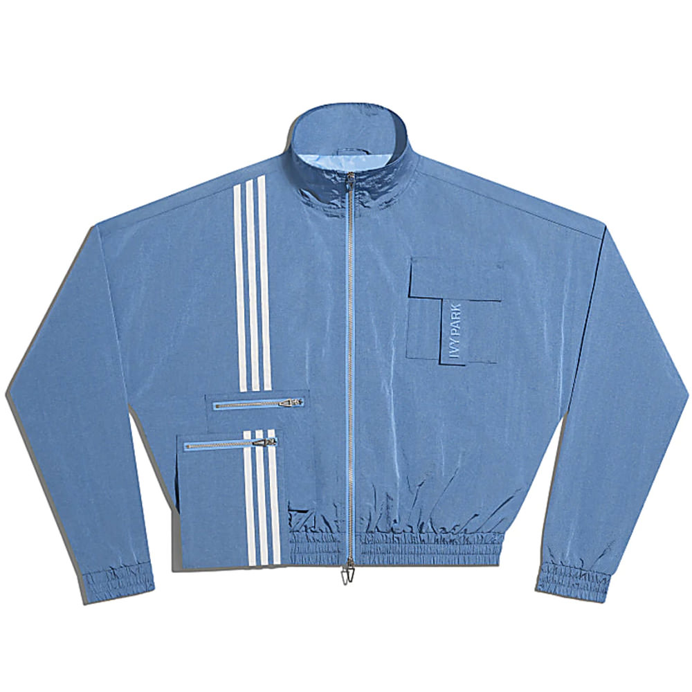 adidas Ivy Park Nylon Track Jacket (All Gender) Light Blueadidas Ivy