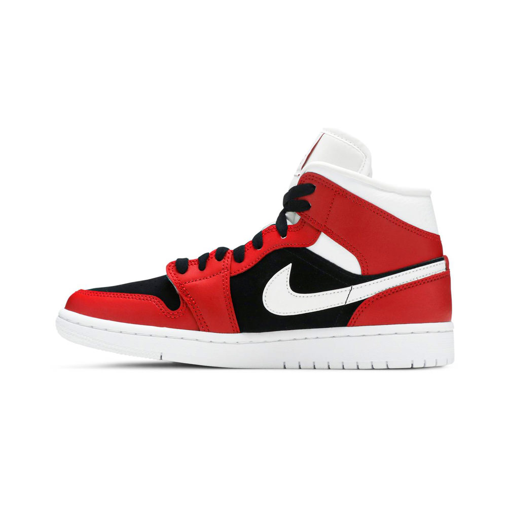 Jordan 1 Mid Gym Red Black (W)Jordan 1 Mid Gym Red Black (W) OFour