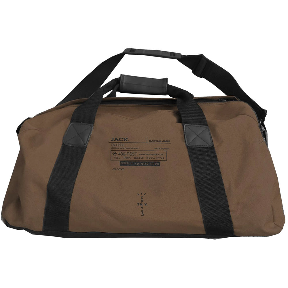 Travis Scott Cactus Jack Travel Duffel BrownTravis Scott Cactus Jack