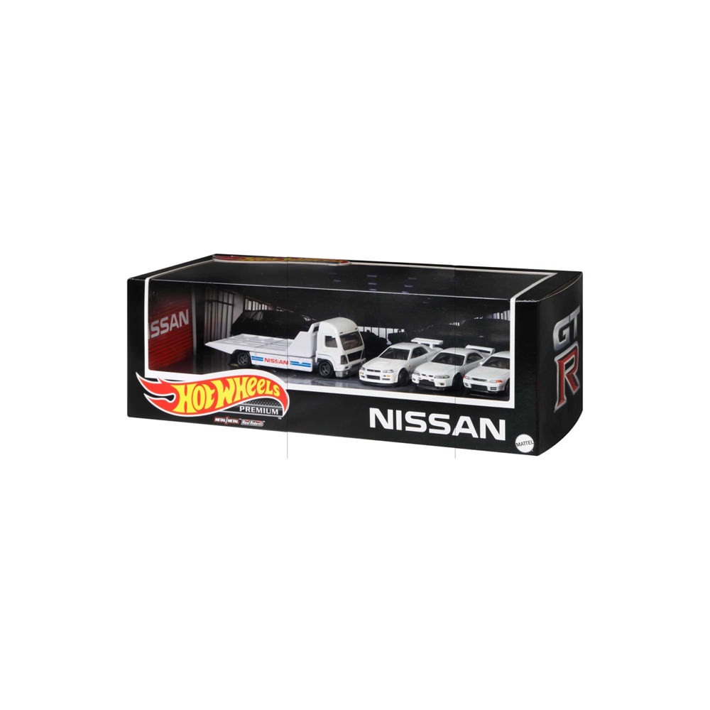 Hot Wheels Premium Nissan Skyline GTR Garage Box SetHot Wheels Premium Nissan Skyline GTR