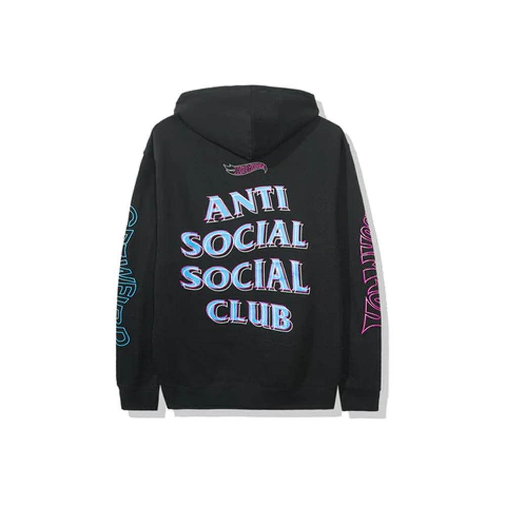 Anti Social Social Club x Hot Wheels Hoodie (FW19) BlackAnti Social