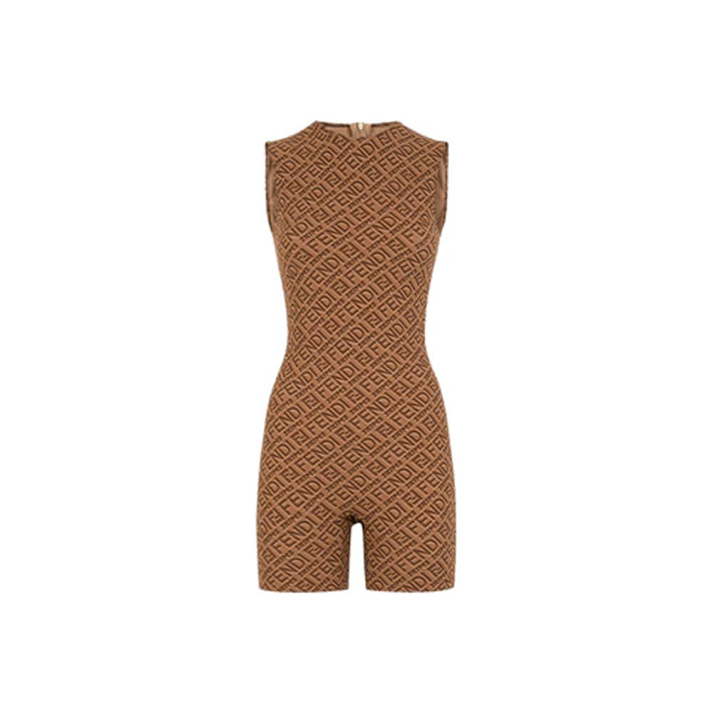 Fendi x SKIMS Sleeveless Mid Thigh Bodysuit CaliforniaFendi x SKIMS