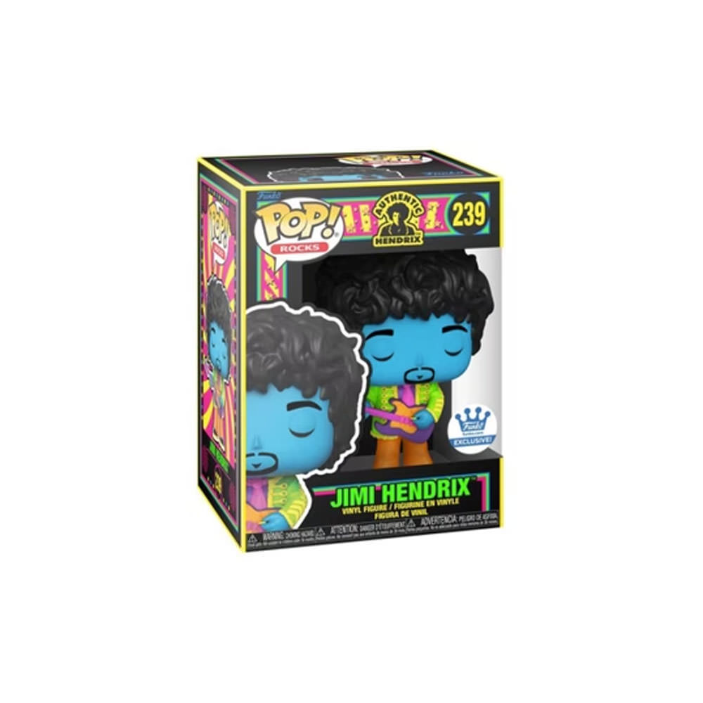 Funko Pop! Rocks Authentic Hendrix Black Light Jimi Hendrix (Purple