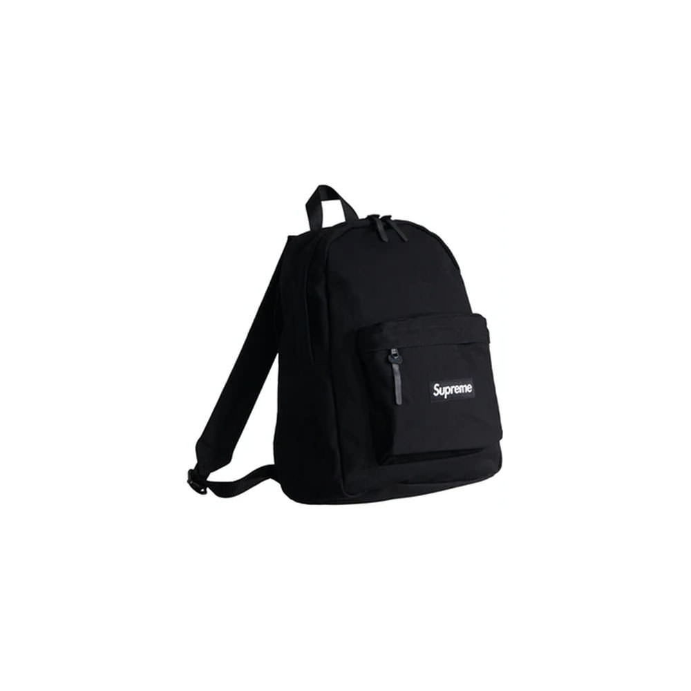Supreme Canvas Backpack (FW20/FW21) BlackSupreme Canvas Backpack (FW20