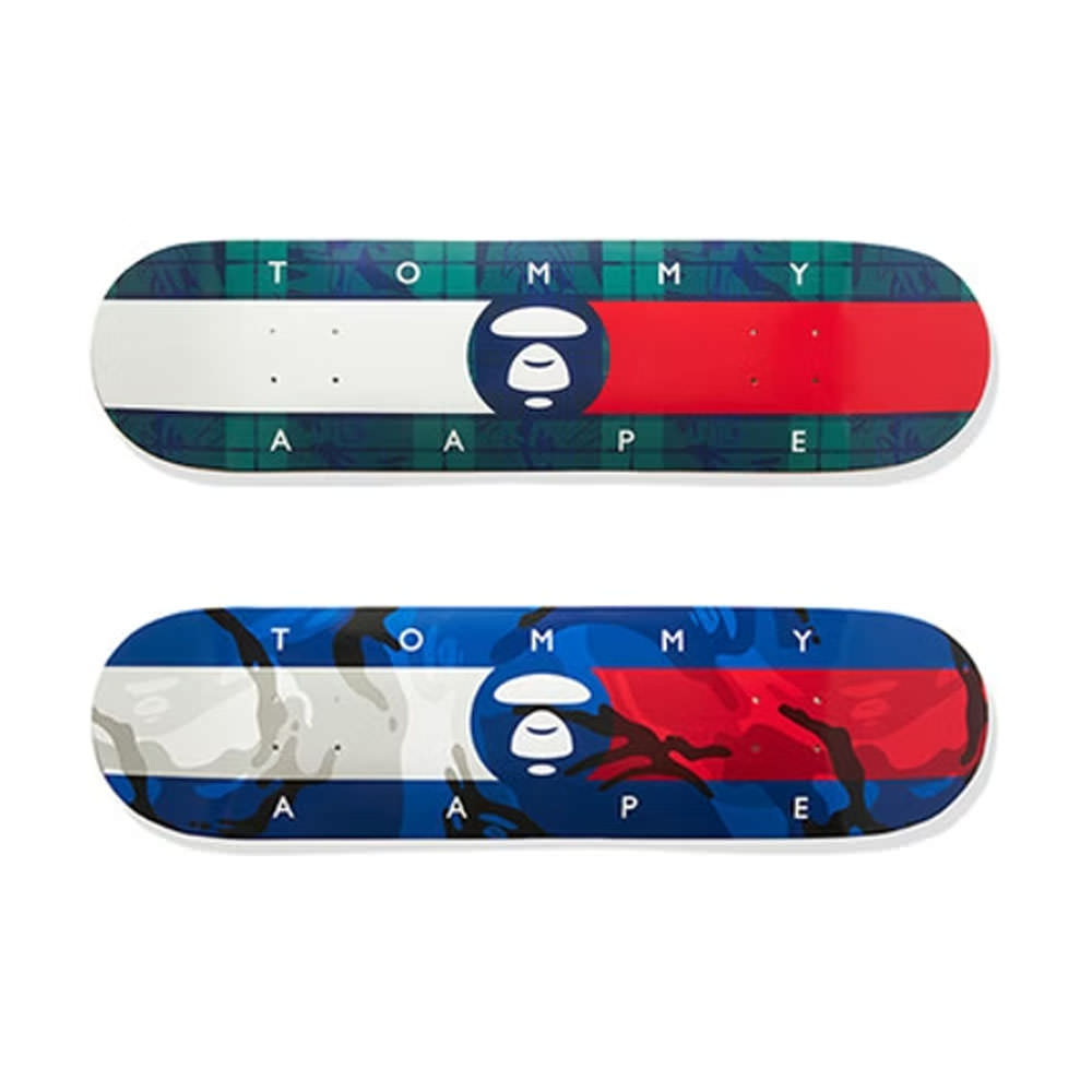 Tommy x AAPE Skateboard Deck SetTommy x AAPE Skateboard Deck Set OFour